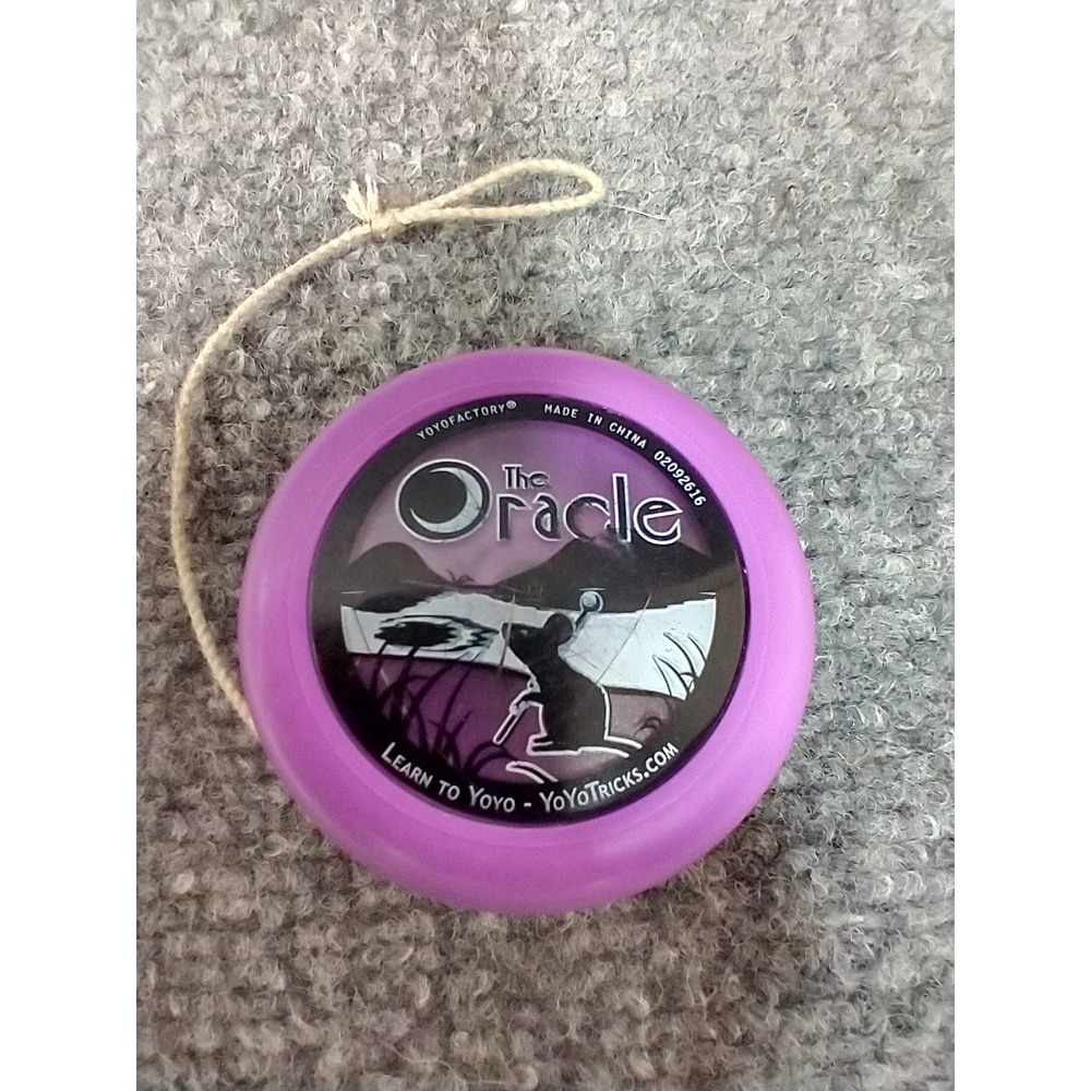 YoYoFactory The Oracle Yoyo Set Unisex OS Red Purple Looping Skill Toys - Picture 2 of 3
